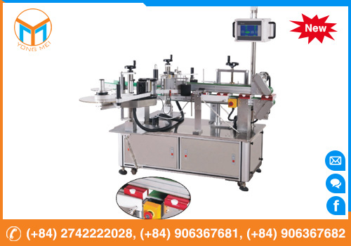 Automatic Top Side Labeling Machine